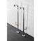 Aqua Vintage AE810S1DKL Freestanding Tub Supply Line, Polished Chrome AE810S1DKL - alternate 3